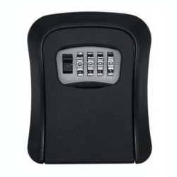 Κλειδοθήκη αδιάρρηκτη σε μαύρο χρώμα διαστάσεων 9,5x6,5x3 cm Κλειδοθήκη αδιάρρηκτη σε μαύρο χρώμα διαστάσεων 9,5x6,5x3 cm