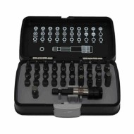 Σετ 32 τεμαχίων αποτελούμενο από μύτες και μαγνητικό αντάπτορα ασφαλείας Σετ 32 τεμαχίων αποτελούμενο από μύτες και μαγνητικό αντάπτορα ασφαλείας