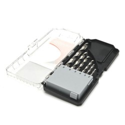 Σετ 10 τεμάχια τρυπάνια HSS τιτανίου Φ2-8mm Kendo Σετ 10 τεμάχια τρυπάνια HSS τιτανίου Φ2-8mm Kendo