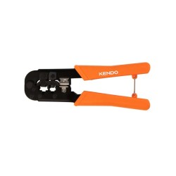 Πρέσα - απογυμνωτής μήκους 180mm ακροδεκτών τηλεφωνίας και δικτύου KENDO