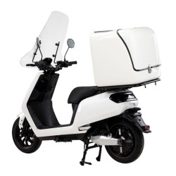 Ηλεκτρικό scooter S5 Delivery Lvneng με βάση για κουτί delivery & άθραυστο παρπρίζ  Ηλεκτρικό scooter S5 Delivery Lvneng με βάση για κουτί delivery & άθραυστο παρπρίζ