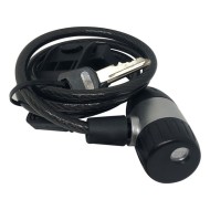 Λουκέτο KINGUARD 4033 με συρματόσχοινο & δύο κλειδιά  Λουκέτο KINGUARD 4033 με συρματόσχοινο & δύο κλειδιά