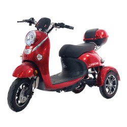 Τρίκυκλο E-RIDE FALCON-Β με ταχύτητα όπισθεν συναγερμό Led φώτα και μπαγκαζιέρα