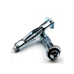 Εκτονούμενα βύσματα γυψοσανίδας μεταλλικά Μ5x37mm συσκευασία 100 τεμαχίων