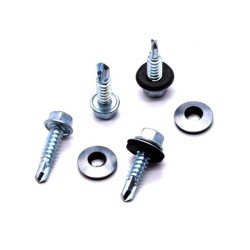 Εξάγωνη τρυπανόβιδα με ροδέλα DIN7504K διαστάσεων 6,3x32mm 400 τεμάχια