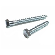 Στριφώνια γαλβανιζέ DIN571 διαστάσεων 8x150mm συσκευασία 100 τεμαχίων