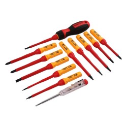 Σετ 13 τεμάχια κατσαβίδια ηλεκτρολόγου ρυθμιζόμενης ροπής VDE 1000V KENDO Σετ 13 τεμάχια κατσαβίδια ηλεκτρολόγου ρυθμιζόμενης ροπής VDE 1000V KENDO