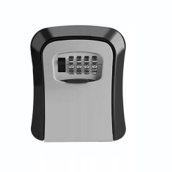 Κλειδοθήκη τοίχου αδιάρρηκτη σε γκρι χρώμα διαστάσεων 9,5x6,5x3 cm Κλειδοθήκη τοίχου αδιάρρηκτη σε γκρι χρώμα διαστάσεων 9,5x6,5x3 cm