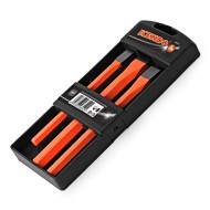 Σετ καλέμια με θήκη αποθήκευσης 3 τεμάχια σε διάφορες διαστάσεις KENDO Σετ καλέμια με θήκη αποθήκευσης 3 τεμάχια σε διάφορες διαστάσεις KENDO