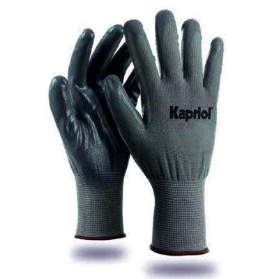 Γάντια εργασίας νιτριλίου πολυεστερικά Thin Touch μεγέθους 10'' KAPRIOL