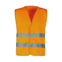 Ανακλαστικό γιλέκο ασφαλείας σε πορτοκαλί χρώμα one size KAPRIOL