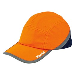 Προστατευτικό καπέλο εργασίας με τρύπες εξαερισμού σε πορτοκαλί χρώμα KAPRIOL
