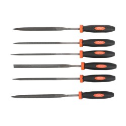 Σετ 6 τεμαχίων επαγγελματική λίμα σιδήρου 140mm Kendo