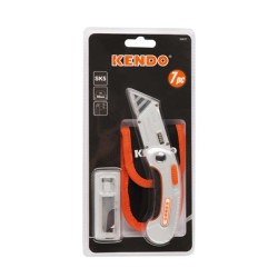 Φαλτσέτα μοκέτας με ανταλλακτικές λεπίδες και θήκη μεταφοράς KENDO Φαλτσέτα μοκέτας με ανταλλακτικές λεπίδες και θήκη μεταφοράς KENDO