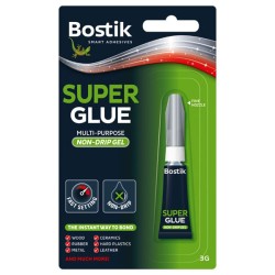 Κυανοακρυλική κόλλα στιγμής για δυνατές συγκολλήσεις σε μορφή Gel 3gr