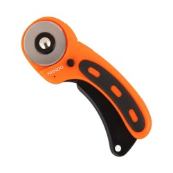 Περιστροφικό μαχαίρι 45mm με αντιολισθητική μαλακή λαβή Kendo Περιστροφικό μαχαίρι 45mm με αντιολισθητική μαλακή λαβή Kendo