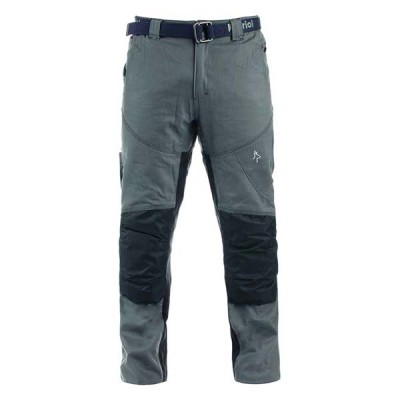Παντελόνι με στιβαρή ζώνη ΝΙGER σε γκρι χρώμα μέγεθος ΧXL KAPRIOL