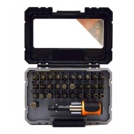 Σετ μαγνητικός αντάπτορας ασφαλείας με 30 μύτες KENDO