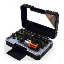 Σετ μαγνητικός αντάπτορας ασφαλείας με 30 μύτες KENDO Σετ μαγνητικός αντάπτορας ασφαλείας με 30 μύτες KENDO