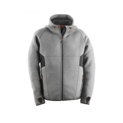 Ζακέτα εργασίας Fleece Tech γκρί χρώμα με άνετη εφαρμογή μεγέθους XXXL Kapriol Ζακέτα εργασίας Fleece Tech γκρί χρώμα με άνετη εφαρμογή μεγέθους XXXL Kapriol