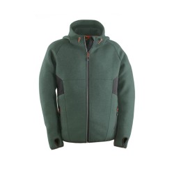 Ζακέτα εργασίας σε πράσινο χρώμα Fleece Tech με μαλακό και άνετο ύφασμα μεγέθους Μ Kapriol Ζακέτα εργασίας σε πράσινο χρώμα Fleece Tech με μαλακό και άνετο ύφασμα μεγέθους Μ Kapriol