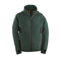 Ζακέτα εργασίας Fleece Tech σε πράσινο χρώμα μέγεθος LARGE KAPRIOL Ζακέτα εργασίας Fleece Tech σε πράσινο χρώμα μέγεθος LARGE KAPRIOL