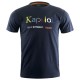 Μπλούζα T-shirt enjoy σε μπλέ χρώμα και μέγεθος Μ Kapriol 