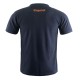Μπλούζα T-shirt enjoy από βαμβακερό jersey ύφασμα σε μπλέ χρώμα & μεγέθους XXL Kapriol 