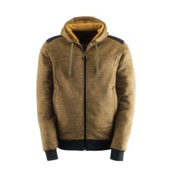 Ζακέτα εργασίας Fleece Slick καφέ ανοιχτό χρώμα με κουκου΄λα από μαλακό και άνετο ύφασμα μεγέθους M Kapriol Ζακέτα εργασίας Fleece Slick καφέ ανοιχτό χρώμα με κουκου΄λα από μαλακό και άνετο ύφασμα μεγέθους M Kapriol