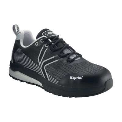 Παπούτσια εργασίας AIRISE KNIT σε μαύρο-γκρι χρώμα νούμερο 43 KAPRIOL