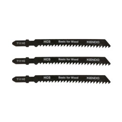 Σετ 3 τεμάχια μαχαίρια σέγας ξύλου 