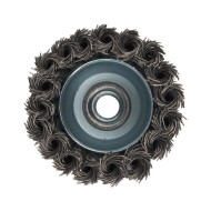 Συρματόβουρτσα ορειχάλκινη γωνιακού τροχού διαστάσεων 75mm KENDO Συρματόβουρτσα ορειχάλκινη γωνιακού τροχού διαστάσεων 75mm KENDO