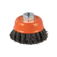 Συρματόβουρτσα ορειχάλκινη γωνιακού τροχού διαστάσεων 75mm KENDO Συρματόβουρτσα ορειχάλκινη γωνιακού τροχού διαστάσεων 75mm KENDO