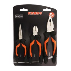Σετ 3 τεμαχίων πένσα κόφτης πλατυτσίμπιδο CR-V KENDO Σετ 3 τεμαχίων πένσα κόφτης πλατυτσίμπιδο CR-V KENDO