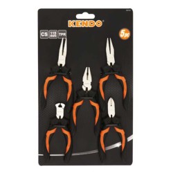 Σετ 5 τεμαχίων αποτελούμενο από μίνι τσιμπίδες και κοφτάκια KENDO Σετ 5 τεμαχίων αποτελούμενο από μίνι τσιμπίδες και κοφτάκια KENDO