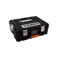 Εργαλειοθήκη Click and Go σε μαύρο χρώμα μικρό μέγεθος διαστάσεων 46x35.7x15.1cm ΚENDO Εργαλειοθήκη Click and Go σε μαύρο χρώμα μικρό μέγεθος διαστάσεων 46x35.7x15.1cm ΚENDO