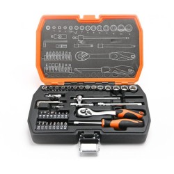 Σετ κασετίνα με 42 τεμάχια καρυδάκια 1/4" Κendo Σετ κασετίνα με 42 τεμάχια καρυδάκια 1/4" Κendo