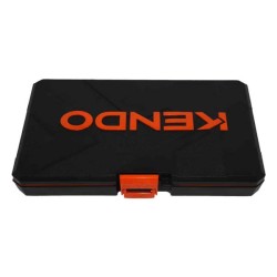 Σετ μύτες με καρυδάκια και μανέλα 45 τεμαχίων KENDO Σετ μύτες με καρυδάκια και μανέλα 45 τεμαχίων KENDO