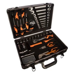 Επαγγελματική εργαλειοθήκη χειρός αλουμινίου 76 τεμαχίων Kendo Επαγγελματική εργαλειοθήκη χειρός αλουμινίου 76 τεμαχίων Kendo