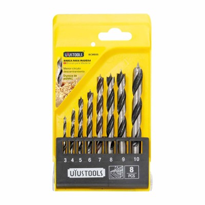 Σετ τρυπάνανια 8 τεμάχια Φ3-10mm UYUS TOOLS