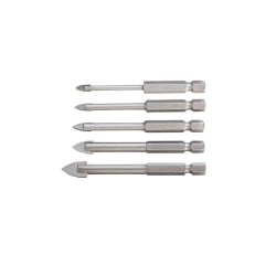 Σετ 5 τεμαχίων τρυπάνια γυαλιού Φ4-10mm UYUS TOOLS Σετ 5 τεμαχίων τρυπάνια γυαλιού Φ4-10mm UYUS TOOLS