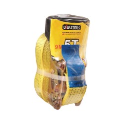 Ιμάντας πρόσδεσης καστανι΄ας μέγιστου βάρους 2500kg & διαστάσεων 50mmx9m UYUS TOOLS  Ιμάντας πρόσδεσης καστανι΄ας μέγιστου βάρους 2500kg & διαστάσεων 50mmx9m UYUS TOOLS