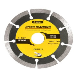 Δίσκος ξηράς κοπής διαμαντέ λίθων 105mm και με μέγεθος λεπίδας 7.2mm UYUS TOOLS