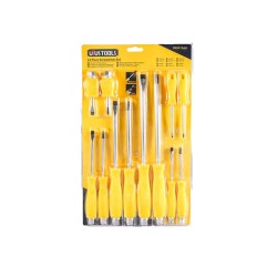 Σετ 12 κατσαβίδια Go-through ίσια και σταυρός  Σετ 12 κατσαβίδια Go-through ίσια και σταυρός