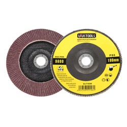 Δίσκος λείανσης μετάλλου φτερού κυρτός 125x22.2mm & σκληρότητας 120Grit