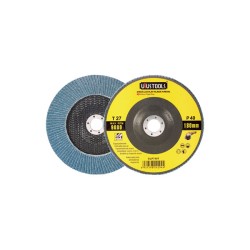 Δίσκος κυρτός φτερού λείανσης ζιρκονίου 120GRIT διαστάσεων 125x22.2mm UYUS TOOLS