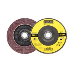 Δίσκος λείανσης μετάλλου φτερού κυρτός 80 grit & διαστάσεων 180x22.2mm UYUS TOOLS Δίσκος λείανσης μετάλλου φτερού κυρτός 80 grit & διαστάσεων 180x22.2mm UYUS TOOLS