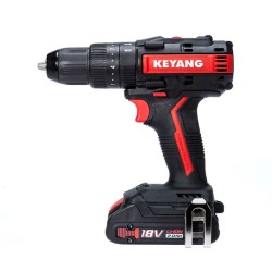 Σετ κρουστικό δραπανοκατσάβιδο Brushless 18V 2 ταχυτήτων & χρόνος πλήρης φόρτισης 20min Keyang  Σετ κρουστικό δραπανοκατσάβιδο Brushless 18V 2 ταχυτήτων & χρόνος πλήρης φόρτισης 20min Keyang