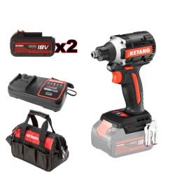 Σετ παλμικό κατσαβίδι μπουλονόκλειδο 18V (max 20V) Brushless με μπαταρία Keyang Σετ παλμικό κατσαβίδι μπουλονόκλειδο 18V (max 20V) Brushless με μπαταρία Keyang