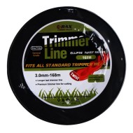 Αθόρυβη ελικοειδής μεσινέζα διαμέτρου 3mm και μήκους 168m μαύρη σε καρούλι ΒΑΧ 